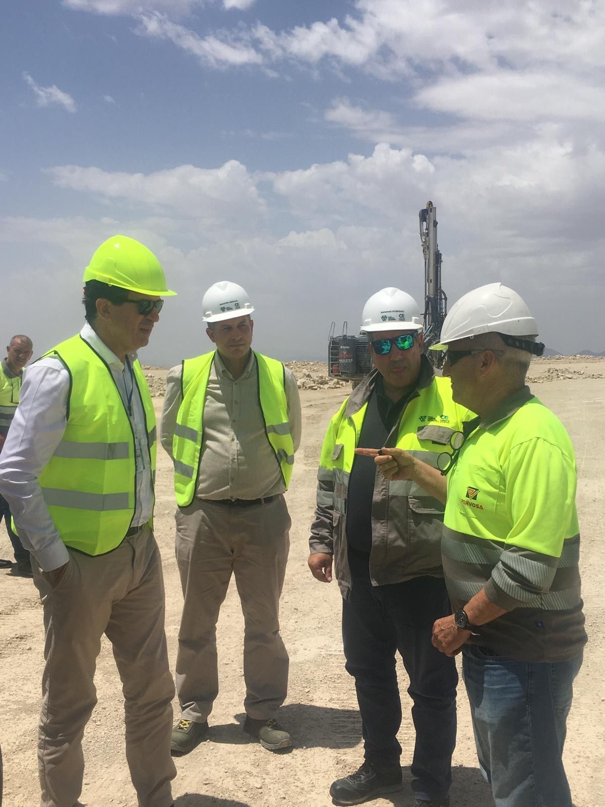 Visite de Société Ciments d’Enfidha et PERVOSA
